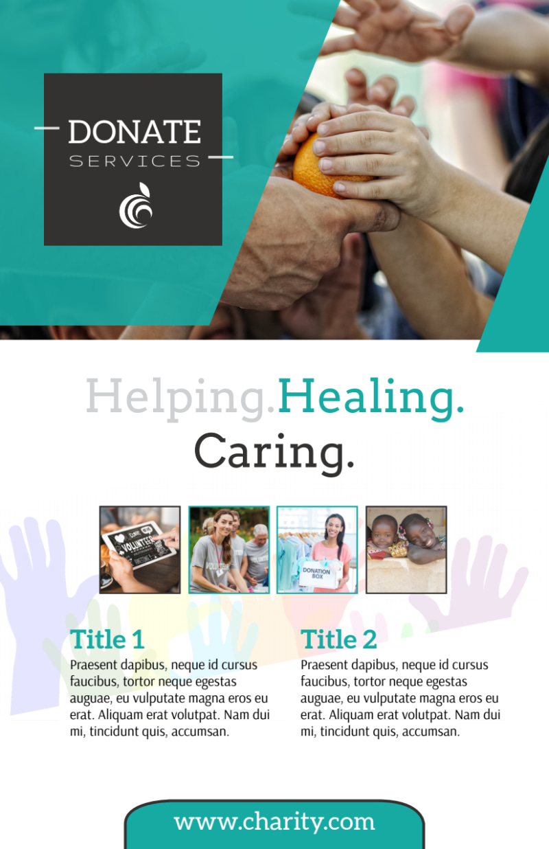 Donation Flyer Template