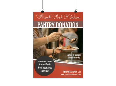 Donation Posters Template Preview