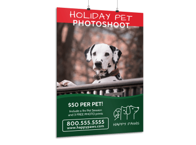 Holiday Pet Photoshoot