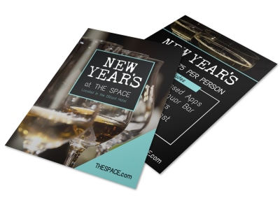 New Year's Special Flyer Template preview