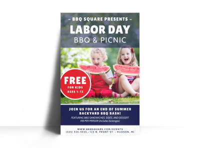 Labor Day Posters Template Preview