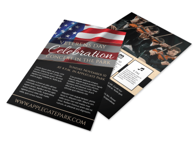 Veterans Day Flyers Template Preview