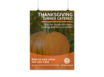 Thanksgiving Posters Template Preview