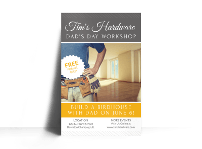 Father's Day Workshop