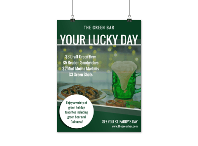 St Patricks Day Bar