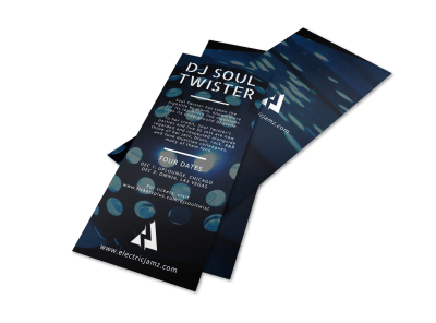 DJ Flyer Templates Template Preview