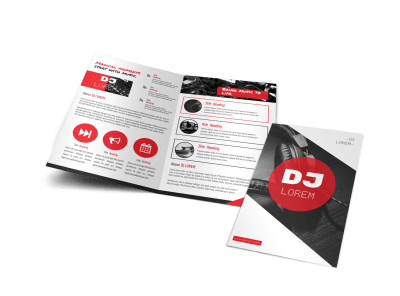 DJ Brochures Template Preview