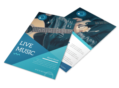 Band Flyers Template Preview