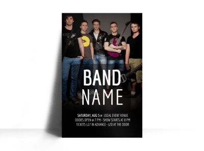 Band Posters Template Preview