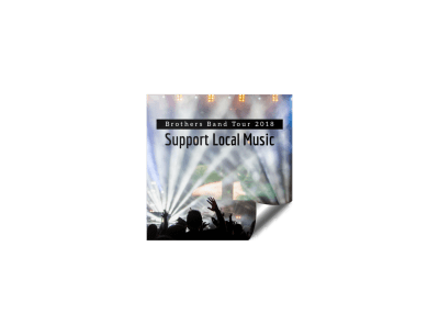 Music & Arts Stickers Template Preview