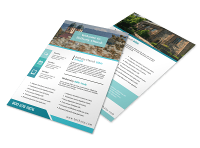 Bible Study Flyer Templates Template Preview