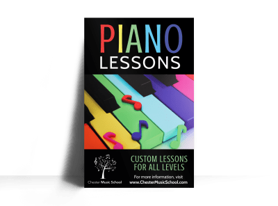 Music Lesson Posters Template Preview