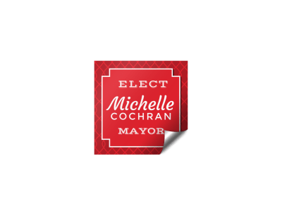 Mayor Campaign Sticker