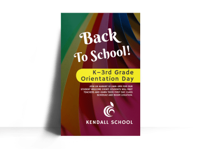 School Posters Template Preview