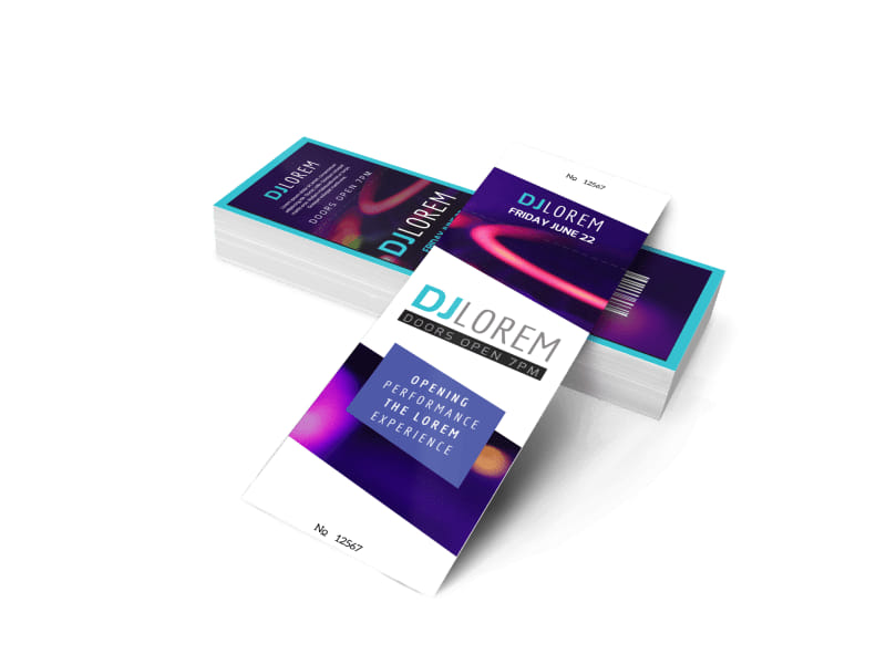 ticket templates mycreativeshop