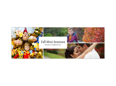 Fall Mini Session Twitter Header