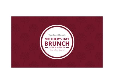Mother's Day Brunch Facebook Event Cover