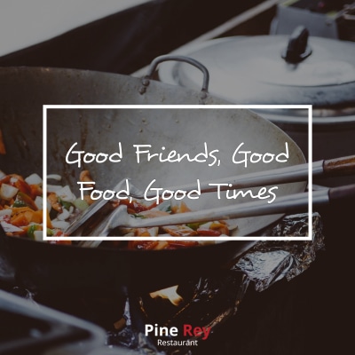 Good Friends Restaurant Instagram Post