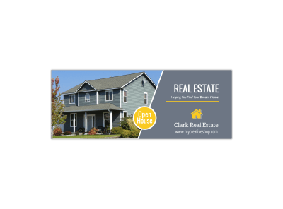 Real Estate Open House Facebook Cover