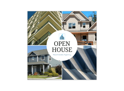 Collage Open House Instagram Post