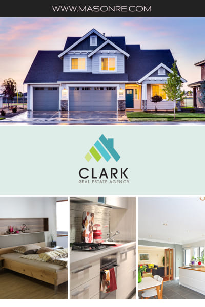 Real Estate Collage Pinterest Graphic