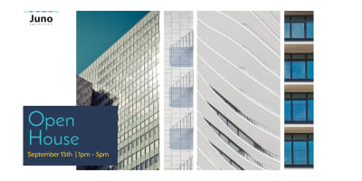 Modern Open House Twitter Post