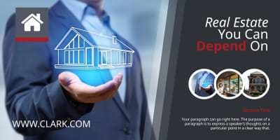 Professional Real Estate Twitter Post