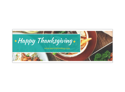 Happy Thanksgiving Twitter Header