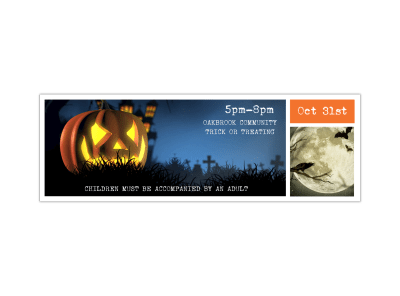 Community Halloween Twitter Header