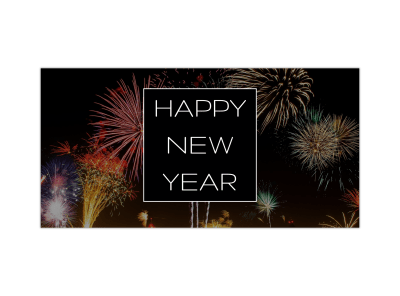 Happy New Year's Twitter Post