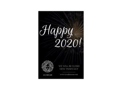 Happy New Year Blog Image Tall