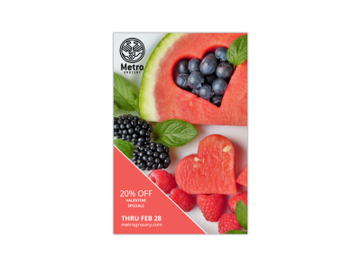Valentine's Day Fruit Pinterest