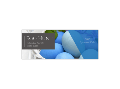 Easter Egg Hunt Facebook Cover