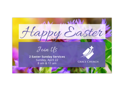 Easter Church Facebook Event Cover