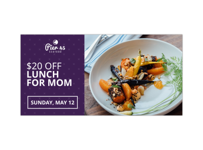 Mother's Day Lunch Twitter Post