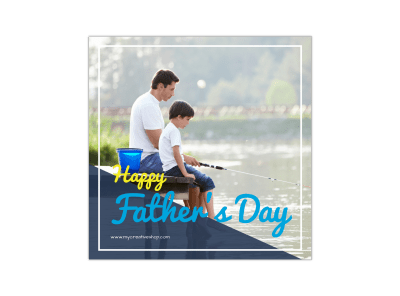 Happy Father's Day Instagram Post