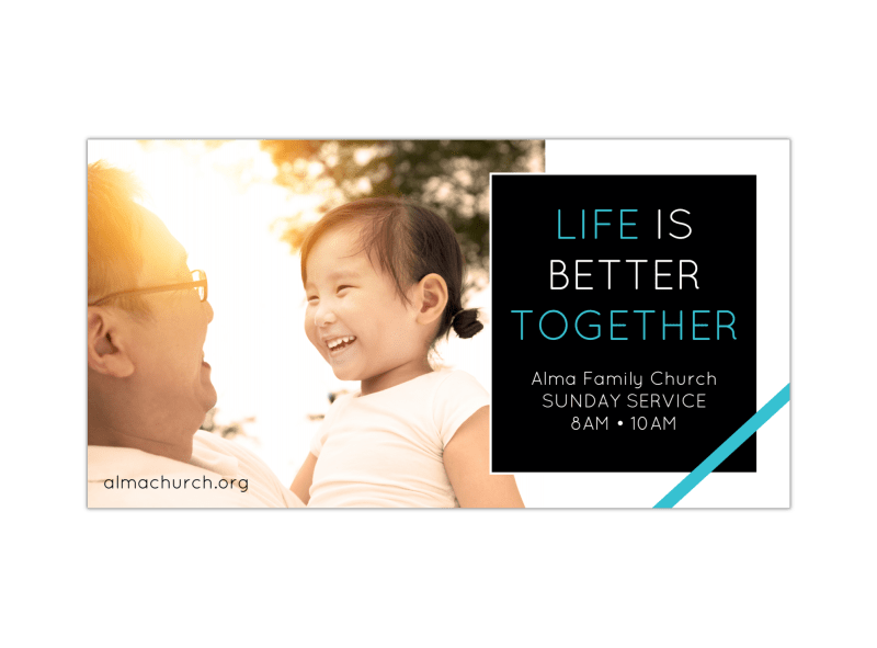 Church Together Facebook Post Template