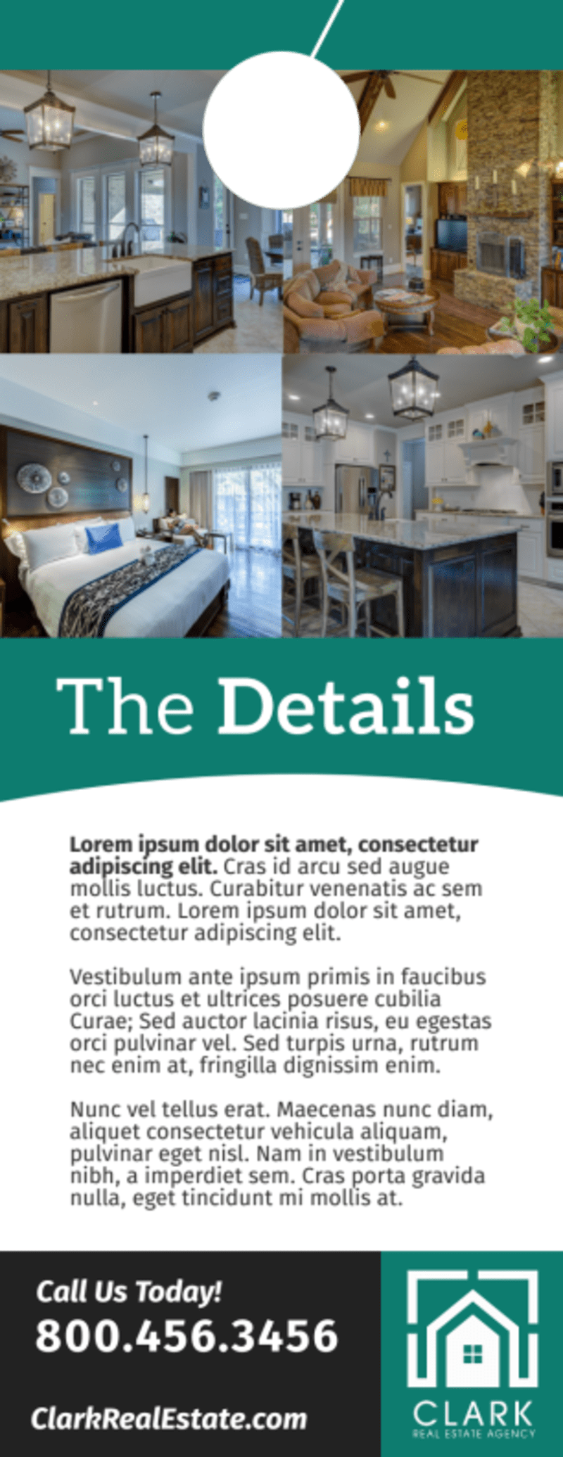 Stylish Open House Door Hanger Template