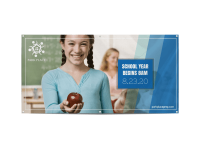 School Year Begins Banner