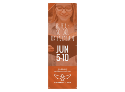 School Orientation Banner