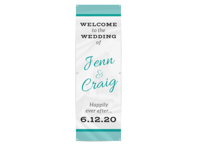Welcome Wedding Banner