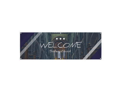 Church Welcome Banner