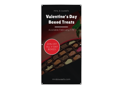 Valentine's Day Banners Template Preview