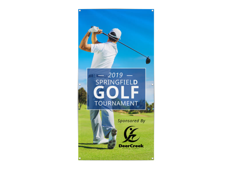 Spring Golf Tournament Banner Template