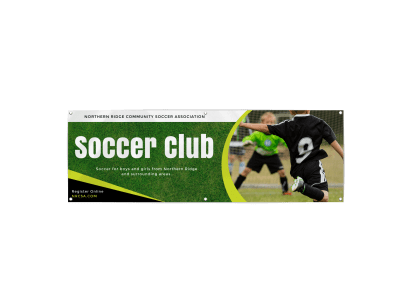 Soccer Club Banner