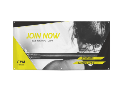Join Now Fitness Banner