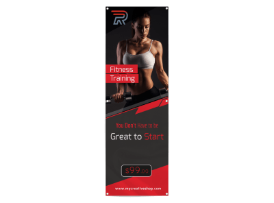 Fitness Training Banner