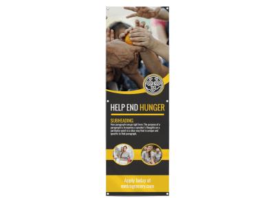 Charity Banners Template Preview
