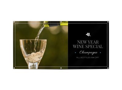 New Year Wine Special Banner