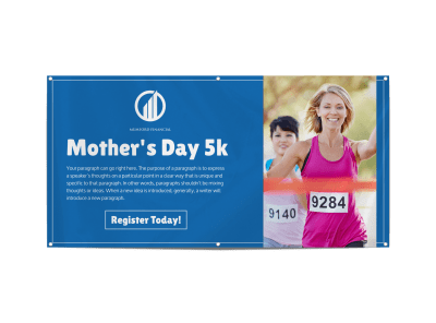 Mother's Day 5k Banner